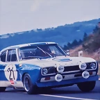 Ford Capri RS 2600 - Spa'71 - Ford Kln - Jochen Mass & Gerry Birrell