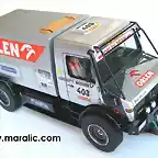 Mercedes unimog Dakar 2003 truck slot- 10