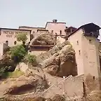 monastery-cliffside