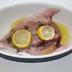 Chacarona al limon en crudo
