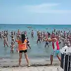 Bailando en las playas de Acapulco