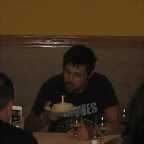 Hugo en cena antes del bolo 11