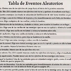 Tabla Eventos I