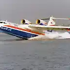 Beriev Be-200 Seaplane ruso. Avin anfibio. Ao 1998