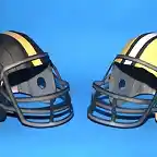 Cascos de Fotbol Americano (Papercraft)