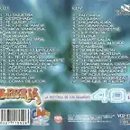 Alegria - 40 Exitos Bailables (2002) Trasera