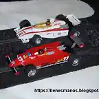Ferrari 126-C2 i McLaren M23-6