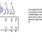 configuracion para rele de 8 pines