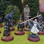 Gandalf y los Guerreros de Gondor