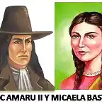 T?pac Amaru II y Micaela Bastidas