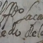 1654 FIRMA DE LZARO SALCEDO DE LA PAZ, CURA