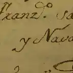 1773 FRANCISCO SALCEDO Y NAVARRETE, 2 CURA