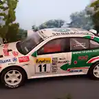 SKODA OCTAVIA WRC 2001 MONTECARLO SCHWARZ