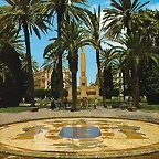 plaza españa escudo  en Melilla, que es ESPAÑA