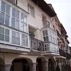 Detalle de balcones en Belorado