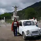 mi vieja y yo junto al topolino