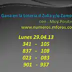 Lunes 29