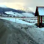 Doble Avenida Maip en Ushuaia, Tierra del Fuego