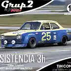 Cartell Grup 2 by BRM - Resistncia 3h