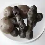 Patatas negras de la Redondela