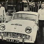 Triumph TR3 - Liege-Rome '60 - Bob Neyret - Jacques Terramorsi