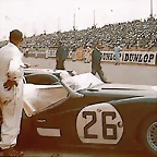 Triumph TR3 - racing #26 Le Mans '59