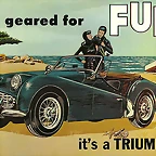 Triumph TR3 - publi '57