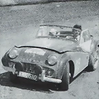 Triumph TR3 - '58 Coupe des Alpes - Anie Soisbault - Regine Cornine