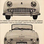 Triumph TR3 - publi '58