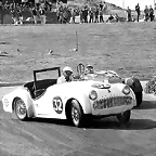 Triumph TR3 - racing