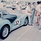 Triumph TR3 - racing Elouise Norris