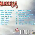 Alegria - Una Decada En Tu Corazon 2da Edicion (2006) Trasera