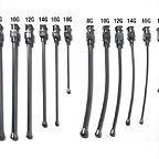 stainless steel crop needles large