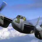 Magnfica fotografia de un De Havilland Mosquito