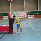 Entrega de trofeos