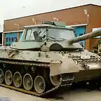 Fahrschulpanzer Leopard 1 acristalado. Con muy buena visin del entorno de combate