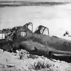 BW-photo-Junkers-Ju-87D3-Stuka-2.SG3-(S7+GK)-crash-site-Tunisia-1942-01