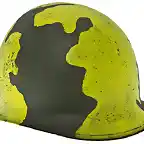 U.S. M-1 Helmet with Unusual Yellow Camouflage (Vietnam) - 4..