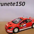 22 PEUGEOT 307 WRC SCALEXTRIC