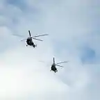helicopteros  semar desfile 2009