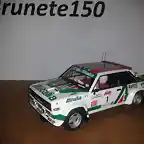 14 FIAT 131 Abarth Alitalia scalextric