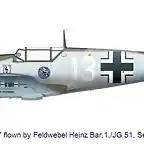 Bf-109-E3 - Heinz Bar