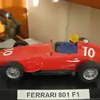 11 FERRARI 801 F1