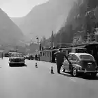 G?schenen - Verladung im Autoreisezug am Gotthardtunnel, 1961, 3