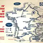 TdF'70 - parcours