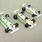 Versiones del Williams FW07B