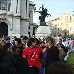 Frente a Bellas Artes