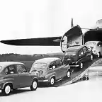 Caselle Torinese - Frachtflugzeug Silver City Airways Transport nach Australien, 1958