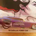 CADILLAC '59 FUNNY CAR. LA NOVIA DE DRACULA