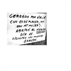 Cartel viaje